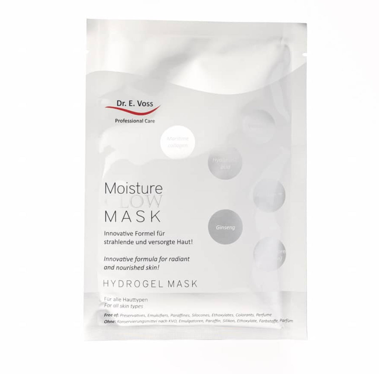 DR.E.VOSS MOISTURE GLOW Hydrogel Mask 22ml