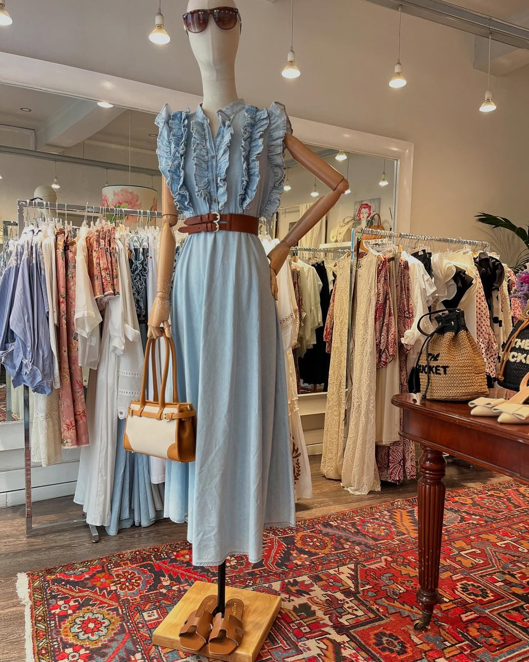 Canvas and leather bag (Made in Italy)