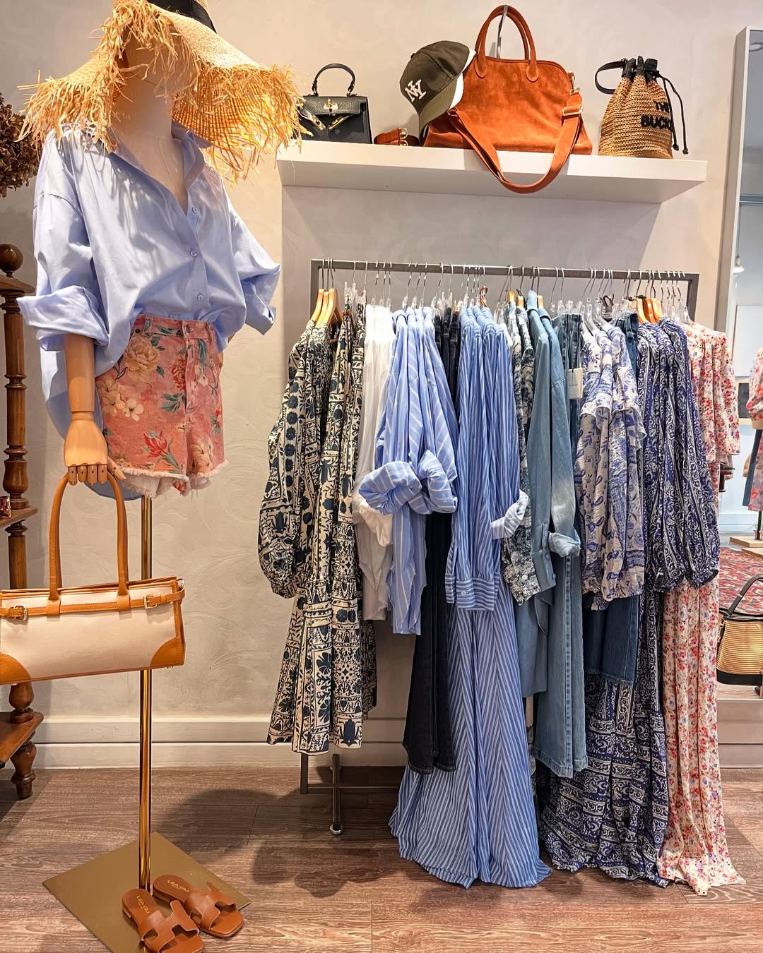 Canvas and leather bag (Made in Italy)