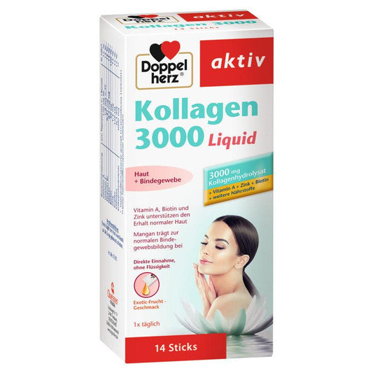 Doppelherz Aktiv Kollagen 3000, 14 Sticks - Mamaladen GmbH