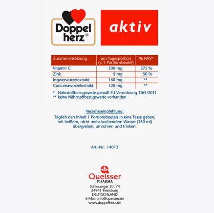 Heißer Ingwer + Kurkuma Heißgetränk (10 Stück), 100 g - Mamaladen GmbH