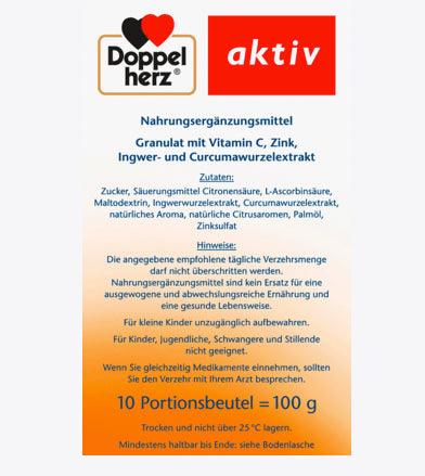 Heißer Ingwer + Kurkuma Heißgetränk (10 Stück), 100 g - Mamaladen GmbH