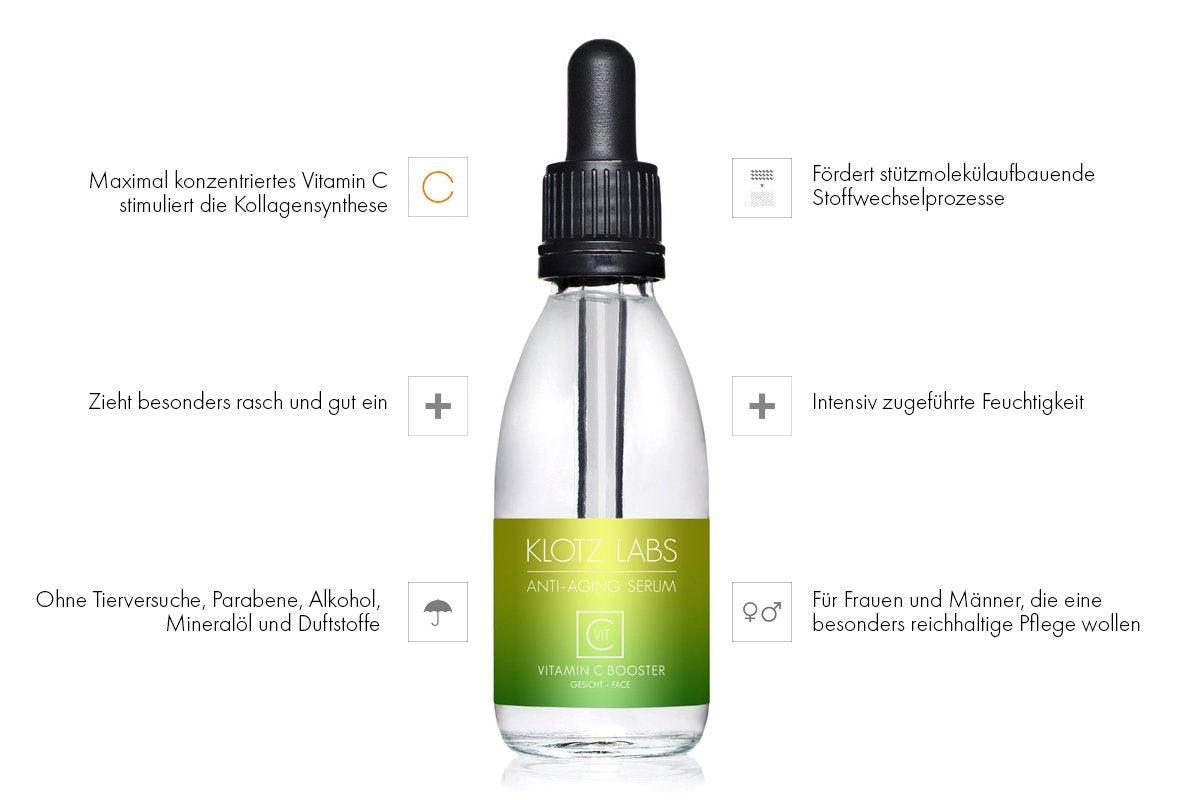 KLOTZ LABS VITAMIN C BOOSTER SERUM 10ml - Mamaladen GmbH