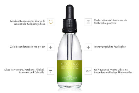 KLOTZ LABS VITAMIN C BOOSTER SERUM 50ml - Mamaladen GmbH