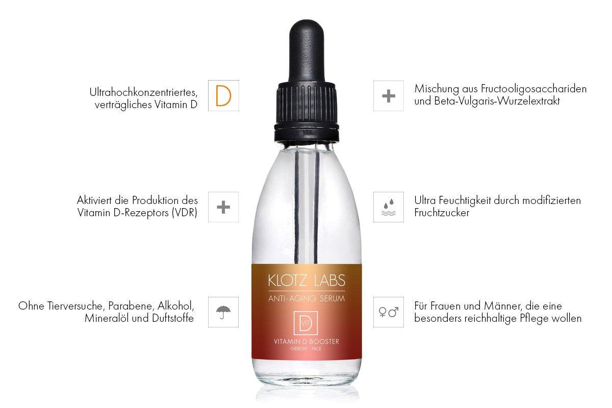 KLOTZ LABS VITAMIN D BOOSTER SERUM 10ml - Mamaladen GmbH