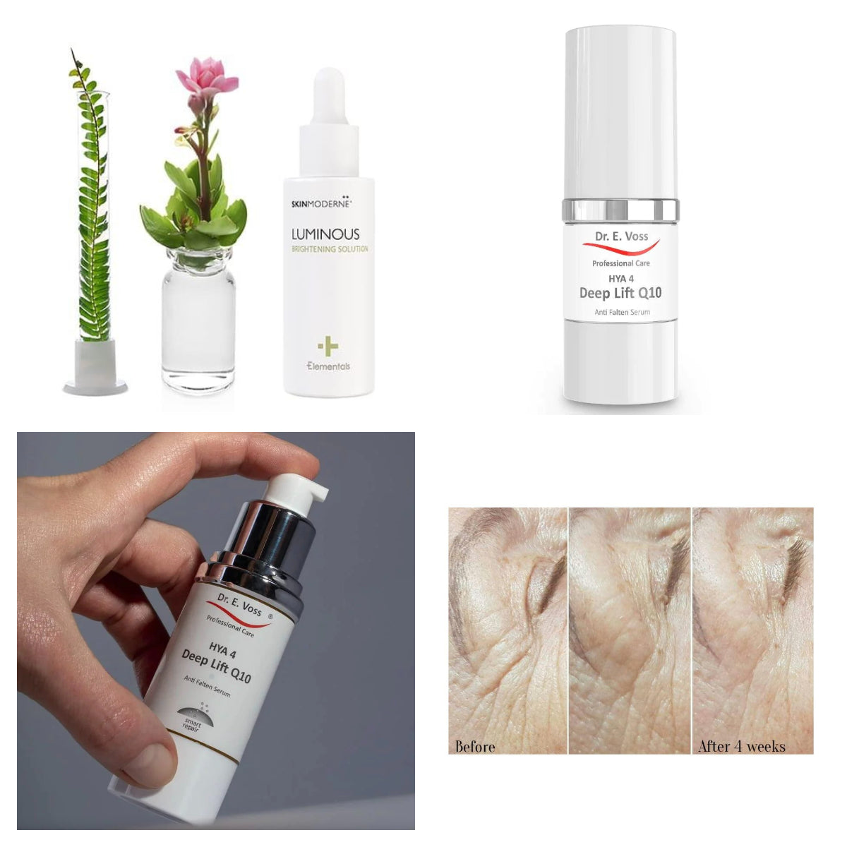 Skinova Serum Set: Elementals® LUMINOUS 30ml+Dr.e.Voss Q10 30ml