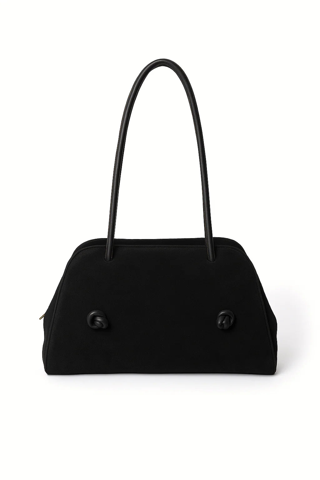 Roberta Gandolfi Alina Suede Bowling Bag MADE IN ITALY