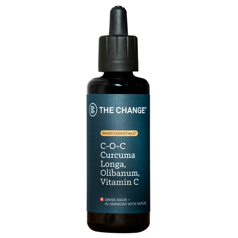 BE THE CHANGE  C-O-C Curcuma Longa, Olibanum, Vitamin C