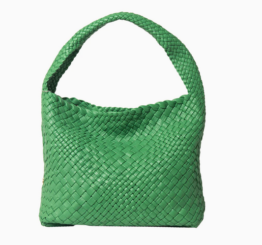 Ghibli 4669 - Calfskin Citrus Green Top Handle Bag(Color Bandiera)