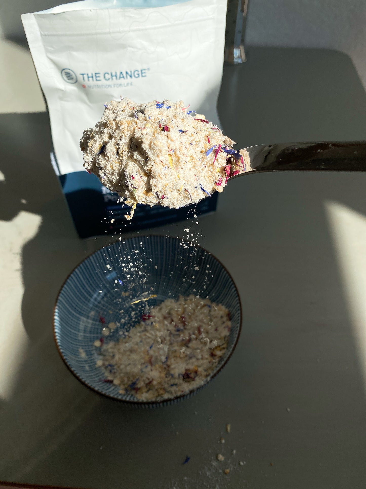 BE THE CHANGE  Microbiom Porridge SET 2 x 420g (14 Port.) & BTC-Weissblechdose Made in Swiss