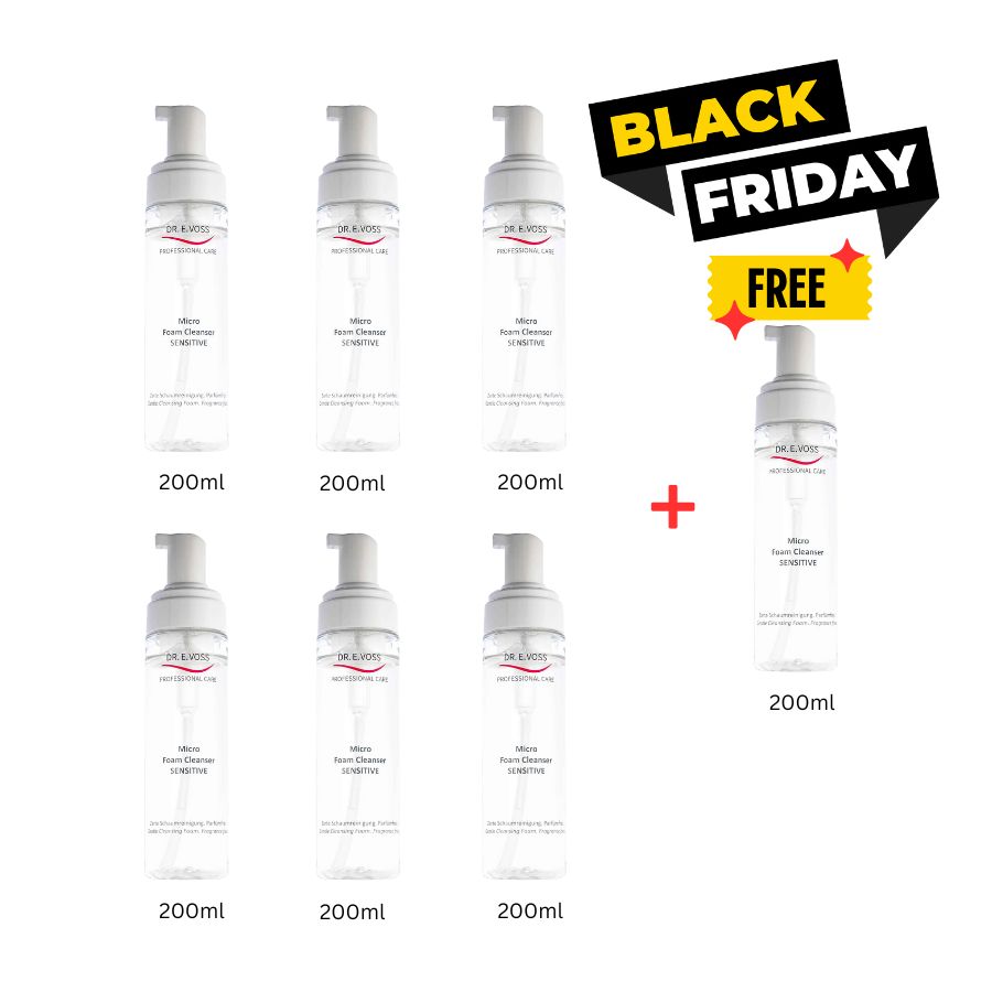 Micro Foam Cleanser Sensitive (ohne Duft) 200ml x 6 (buy 6 get 1 for free)