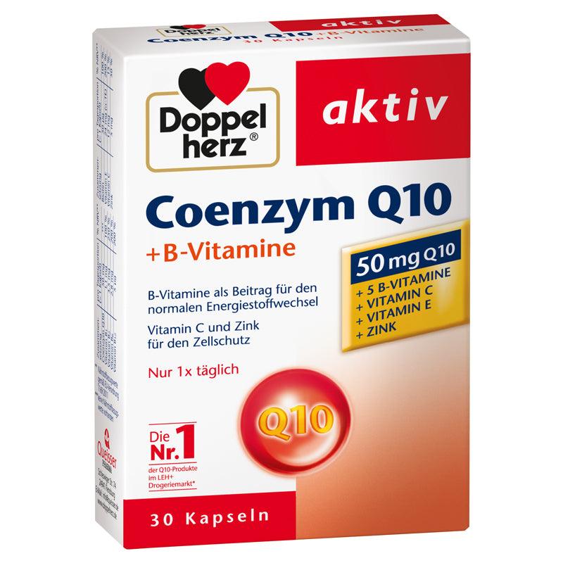 Doppelherz Coenzym Q10 + B-Vitamine, 30 Kapseln - Mamaladen GmbH