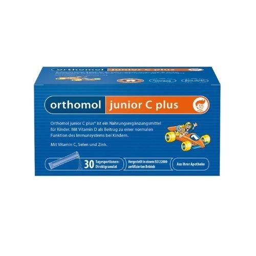 Orthomol junior C plus Granulat Himbeer/Limette (30 St) - Mamaladen GmbH