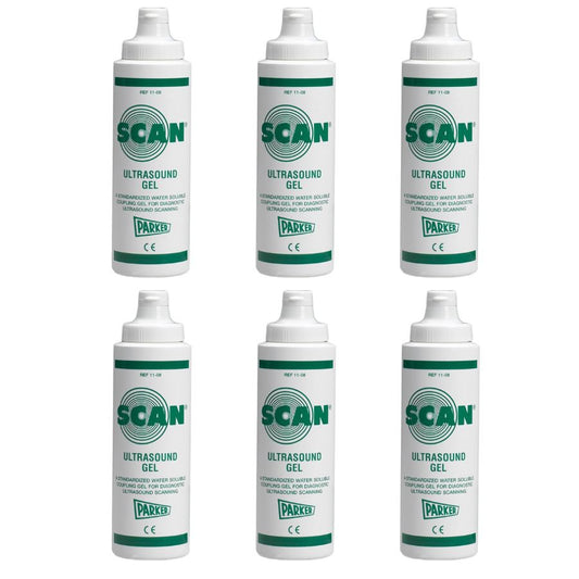 SCAN Ultrascound Gel, 237mlx6er Pack（MHD:Februar 2029）