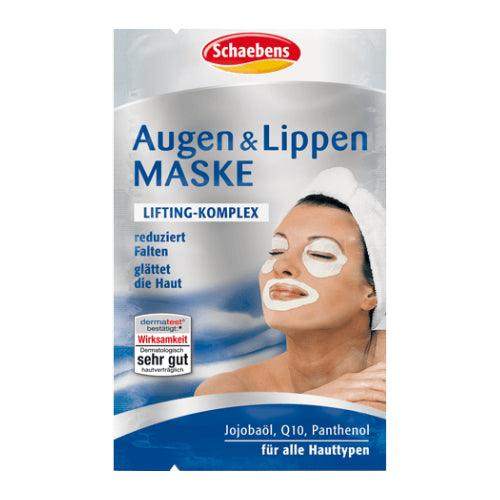 Schaebens Augen & Lippen Maske 2 x 5 ml (10 Stück) - Mamaladen GmbH