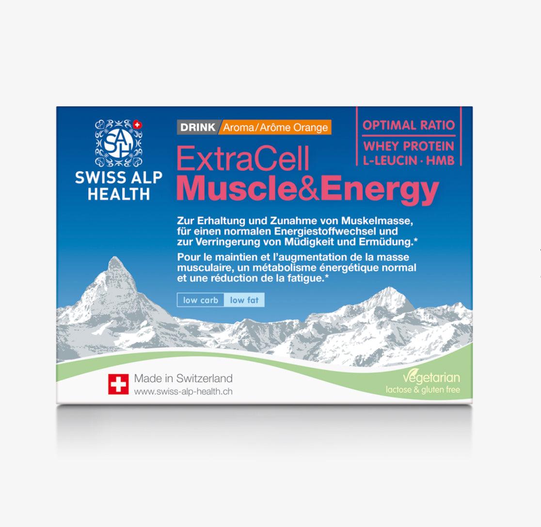 SWISS ALP HEALTH ExtraCell Muscle & Energy 10 sachets - Mamaladen GmbH