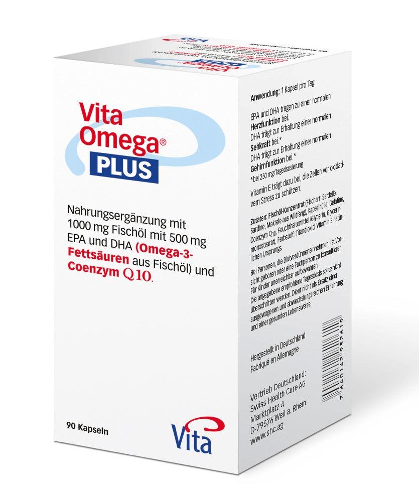 Vita Omega® PLUS 30 mg Q10（90 Kapseln） - Mamaladen GmbH